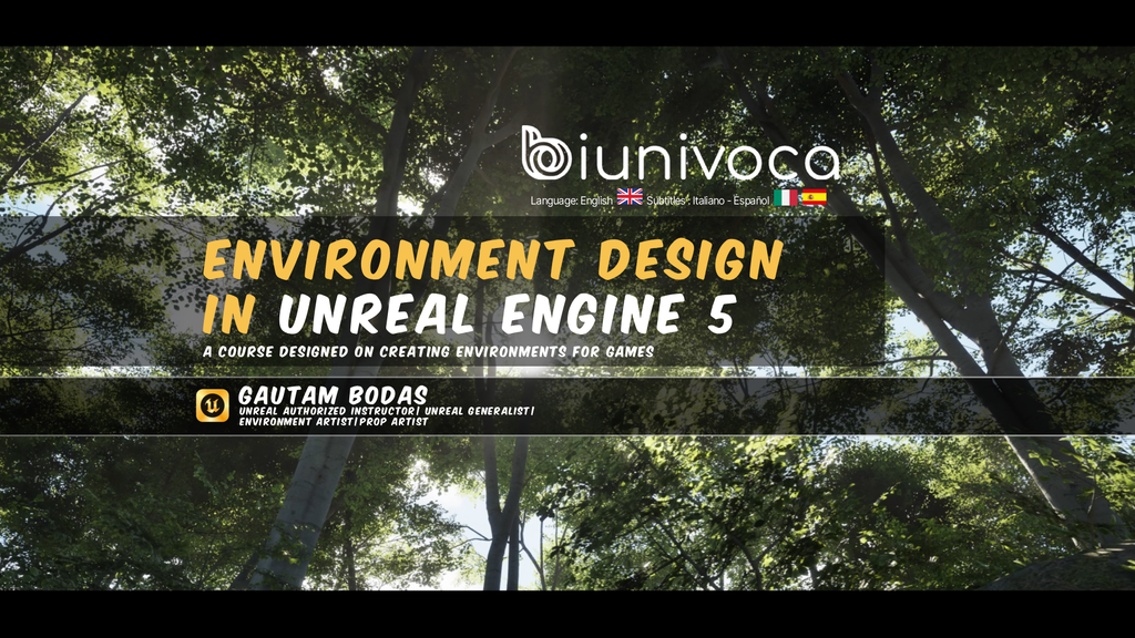 How to create environments using Unreal Engine 5 | Biunivoca