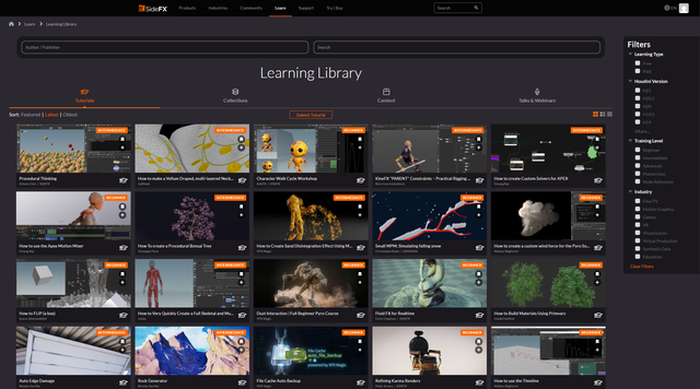 From theory to production: explore the new Houdini Learning Portal ...