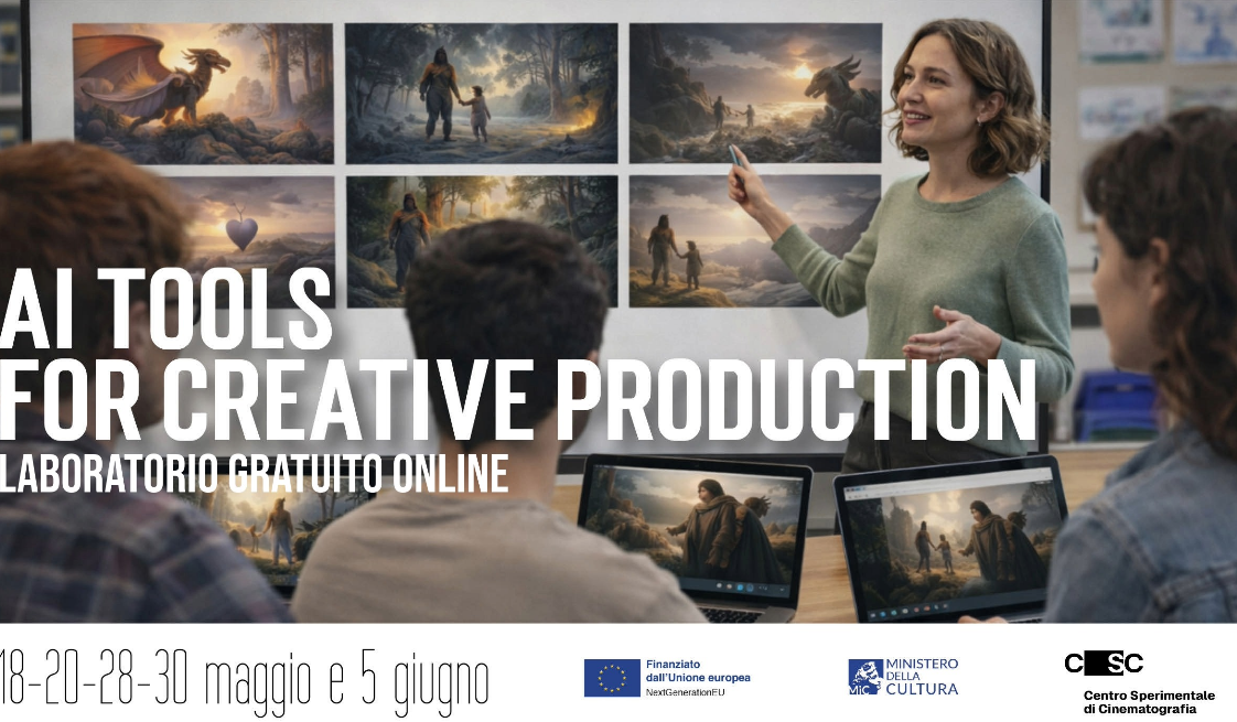 Csc Lab AI Tools for Creative Production: registrations open for the new CSC ...